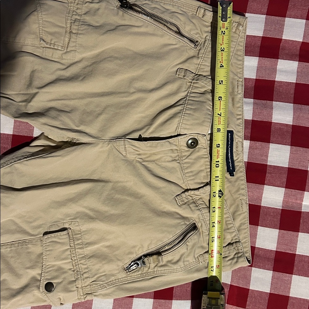 Ralph Lauren Cream Cargo Pants - Picture 4 of 6